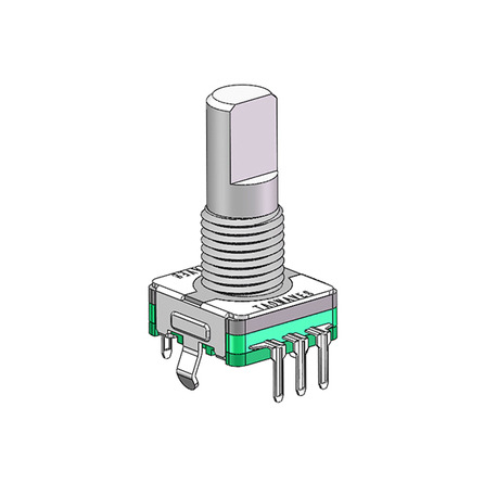 EC11插件4.5mm 有牙 带/不带开关